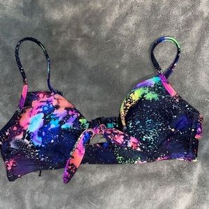 Paint splatter swim top